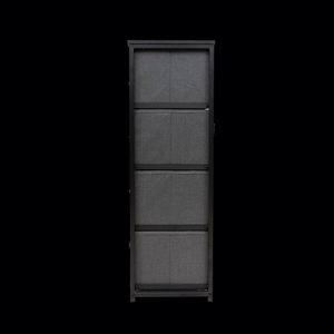 Modern Living Room Fabric <b>Cabinets</b> With Freestanding Durable Stainless Steel MDF Panel and Pine Wood - Product Image 4