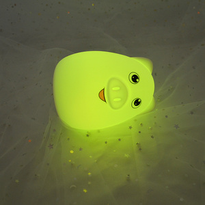 Lindo Animal Night Light Escritorio Colores cambiables Luces Tap para cambiar colores Diferentes modelos Iluminación Lámpara de noche - Product Image 5