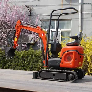 Mini-excavatrice sur chenilles <span class=keywords><strong>Rhino</strong></span> 1 tonne haute performance XN12 avec pompe moteur et engrenage - Prix bas à vendre - Product Image 3