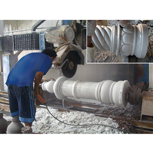 Máquina <span class=keywords><strong>para</strong></span> Fabricar Columnas Romanas y Esferas de Piedra, Máquina de Corte y Perfilado de Balaustres de Mármol y Granito al Mejor Precio - Product Image 4