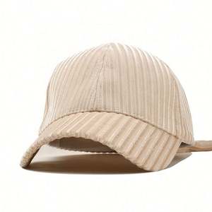 Gorra de Béisbol de 6 Paneles de Pana de Terciopelo Colorida para Otoño, Verano y Primavera, Estilo Hip Hop, para Mujeres, Adultos y Adolescentes - Product Image 5