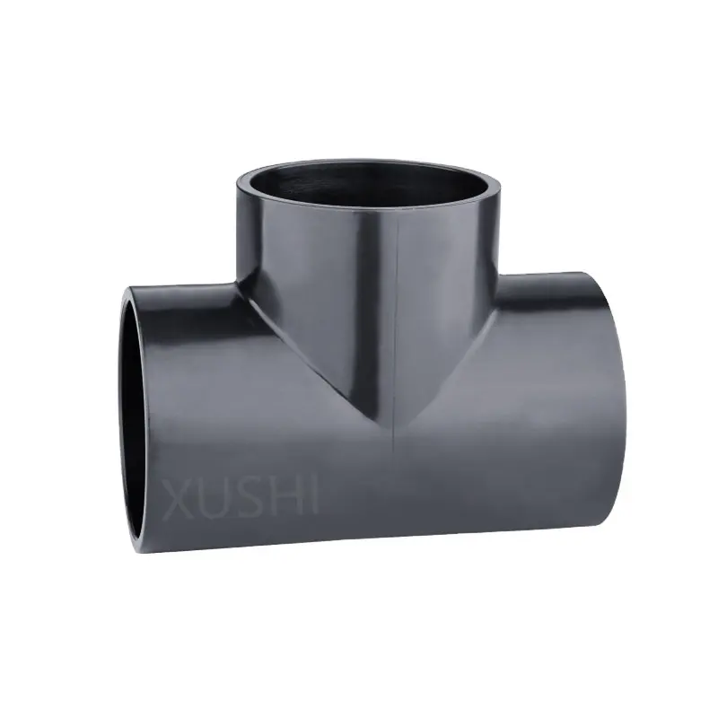 PVC Pipe Fittings Three Way Plastic PVC Equal Tee