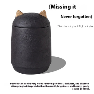Urne Cinerarie Moderne di Lusso per Cani e Gatti, Vasi Commemorativi Ecologici in Cemento Portland a Forma di Goccia, Forniture Funerarie per Animali Domestici - Product Image 4