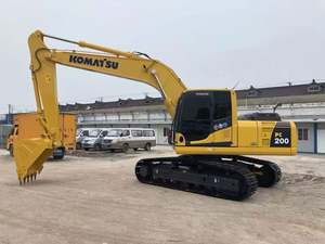 Excavatrice Komatsu PC200, engin de construction de Chine, prête à l'emploi pour travaux utilitaires et routiers - Product Image 4
