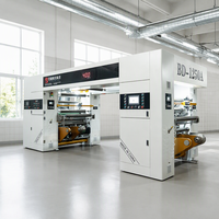 Machine de laminage pneumatique sans solvant haute vitesse 1250Bmm pour feuille d'aluminium, vente directe usine