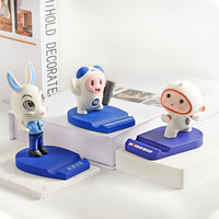 Soporte de Escritorio para Teléfono Móvil de PVC, Portátil, Ecológico, con Logotipo Personalizado, Bonito, Universal, Regalo Promocional, Soporte para Celular