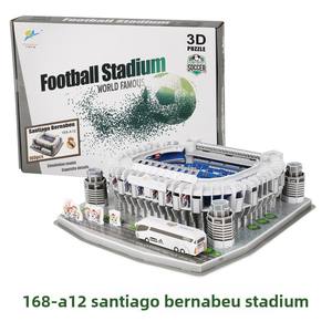 Rompecabezas 3D Estéreo Transfronterizo de Catar para Armar un Campo de Fútbol, Modelo de Construcción de Papel, Juguete para Niños - Product Image 2