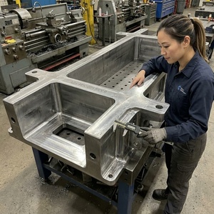 Componente Estructural de Chasis AGV de Alta Resistencia, Estructura de Acero Mecanizada con Precisión por CNC para Vehículo Guiado Automatizado - Product Image 2