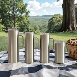 Mug de voyage en acier inoxydable 16oz/20oz/30oz à double paroi, gobelet mince pour sublimation, directement de l'usine, idéal comme cadeau - Product Image 1