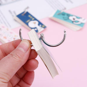 <span class=keywords><strong>Petit</strong></span> carnet de notes portable en fer forgé pour étudiants, bloc-notes à <span class=keywords><strong>feuilles</strong></span> <span class=keywords><strong>mobiles</strong></span>, notes autocollantes détachables - Product Image 4