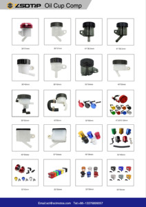 Nuova condizione trasparente freno Master cilindro olio tazza Comp parti moto misura per LC150 Break System - Product Image 3