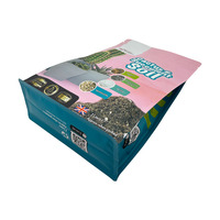 Feuille d'aluminium durable anti-odeur Mylar PE PET sac en plastique pour la nourriture pour la salade gâteaux nourriture pour bébé Chewing-gum Logo personnalisé thermoscellage