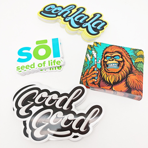 Custom Sticker <strong>Vinyl</strong> Die Cut Stickers Printing Adhesive Waterproof Company Cartoon PVC Logo Stickers - Product Image 5