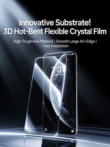 Protector de Pantalla de Privacidad 3D con Curvatura Térmica Benks, Película de Vidrio Templado Anti-Espía con Cobertura Total para Huawei Mate X5 X3 - Product Image 2