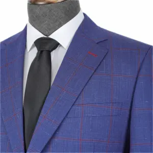 Made To Measure 2pcs Jacket Pant Suit Custom Made Wool Blend Gentleman Attire New Design Bespoke Casual Suits For Men