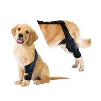 Genouillère pour chien de taille moyenne pour jambe arrière déchirée pour soutenir les blessures aux ligaments. Meilleure récupération avec bretelles pour jambe arrière