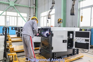 パーキンスディーゼル発電機防音無声タイプ20kVA 16kWヘビーデューティ待機電源工場価格 - Product Image 3