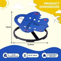 Jouets éducatifs pour enfants, chaise sensorielle pivotante en plastique pour l'autisme, entraînement à la coordination corporelle, jeu pour tout-petits