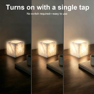 Lámpara de Mesa Recargable ZeroUNO de Mármol Natural con Funciones de Vibración y Atenuación para Uso en Hoteles - Product Image 5