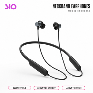 <span class=keywords><strong>Auricolari</strong></span> Wireless 5.2 con Fascia da Collo, 11 Ore di Riproduzione, 9 Ore di Conversazione, 110 Ore in Standby, Altoparlante da 10mm per Sport, Corsa, Palestra, Allenamento - Product Image 2