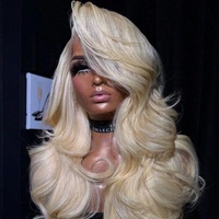 Perruques frontales en dentelle HD invisible, cheveux Remy vietnamiens, longs, blond cendré, ondulations profondes, 100% cheveux humains, sans colle, densité 200%, grande taille