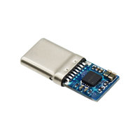 Konektor Tipe C Male dengan Chip Bluetrum 14 Pin 4 Pad USB C Audio Digital Semua Kompatibel untuk Pengisian Daya Headset