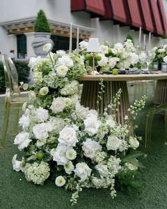 Centro de Mesa Floral Artificial LANJO, Centro de Mesa Floral en Cascada para Decoración de Bodas, Centros de Mesa para Despedida de Soltera - Product Image 3