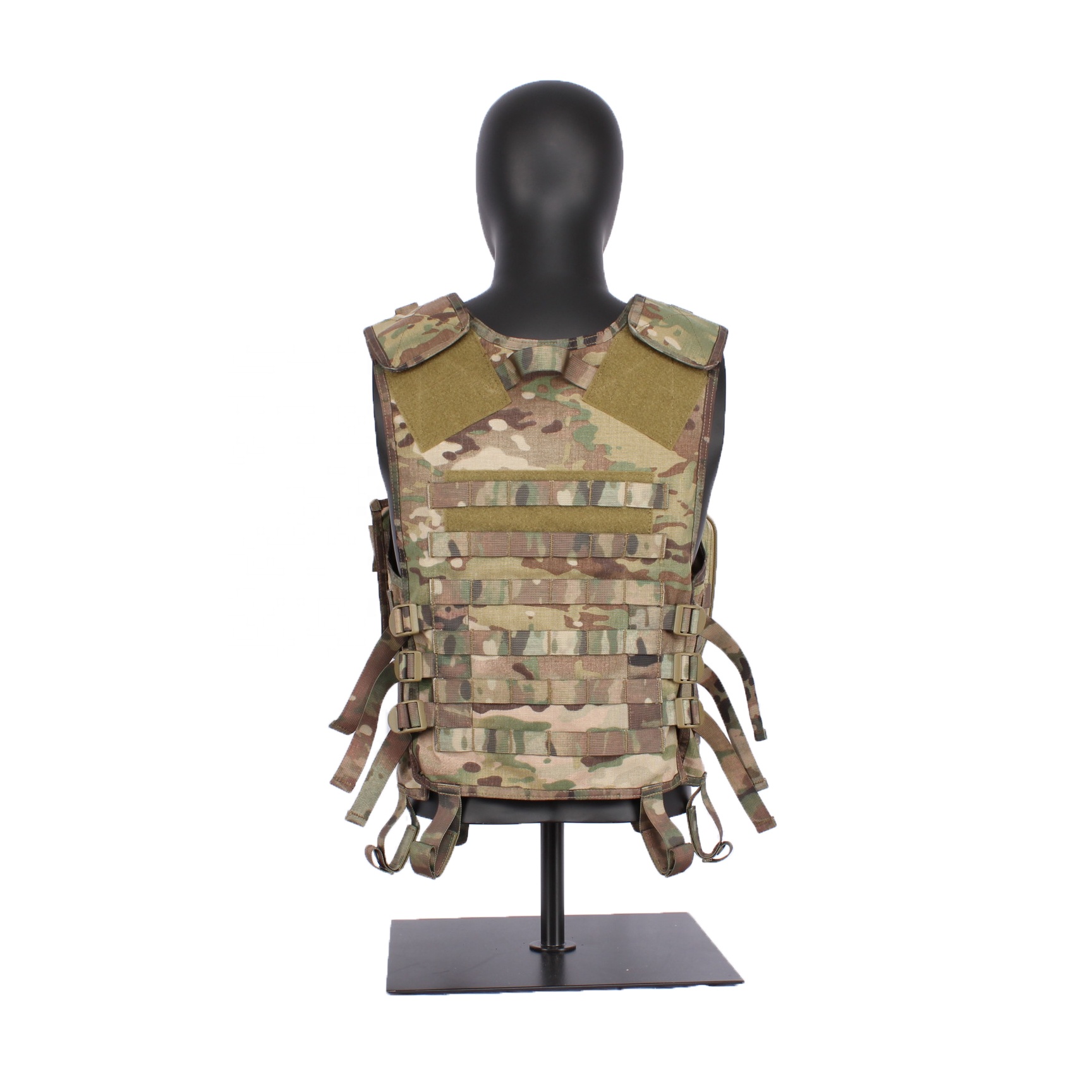 Военный тактический жилет с несколькими карманами и системой MOLLE