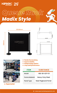 Étagère de rangement pour file d'attente de caisse en magasin, présentoir métallique pour marchandises de supermarché, équipement de magasin - Product Image 6