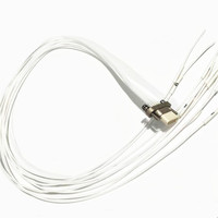 Connecteur Micro Rectangulaire ELT, Prise D-sub Série J30J Mâle 9 Broches Modèle J30JB2-9TJL90-300 300V 3A 5000M Câble de Communication
