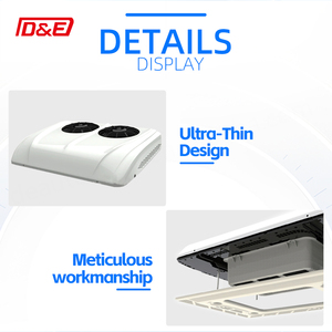 Nouveau climatiseur de stationnement CNDE à double ventilateur de haute qualité 2850W Refroidissement efficace DC 12V/24V pour camions lourds et VR Mercedes - Product Image 2