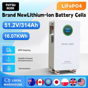Bộ pin Lithium DATOU BOSS 16kWh, 51.2V, dung lượng 314Ah, dùng cho lưu trữ năng lượng gia đình, pin mặt trời LiFePO4 <span class=keywords><strong>48V</strong></span>, hàng có sẵn tại Mỹ - Product Image 1
