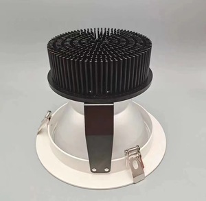 Plafonnier LED encastré commercial noir sans cadre, éclairage intérieur AC 220V 4100K blanc neutre IP20, garantie 3 ans - Product Image 6