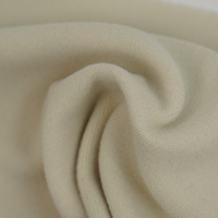 Tissu en polyester et élasthanne brossé double face de qualité supérieure, tissu polaire interlock hautement élastique pour leggings et vêtements de sport