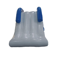 Module de toboggan aquatique gonflable robuste, parc aquatique flottant, ponton d'escalade et de glisse pour les stations balnéaires, les piscines et les sports nautiques