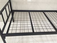 Lit superposé en métal robuste de l'usine chinoise Lit double pliable en fer pour adultes enfants École jumelle moderne Hôtel Appartement Entrepôt