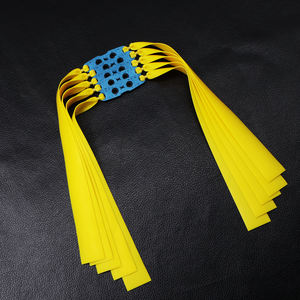 Tirachinas de látex de alta elasticidad de 0,75/1,0mm, banda de goma cónica plana 20-12/25-15 para tiro al aire libre, accesorios para tirachinas de <span class=keywords><strong>caza</strong></span> - Product Image 6