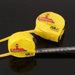 <span class=keywords><strong>Metro</strong></span> <span class=keywords><strong>a</strong></span> <span class=keywords><strong>nastro</strong></span> <span class=keywords><strong>professionale</strong></span> retrattile da 5 metri con lama antiscivolo rivestita, strumento essenziale per la cassetta degli attrezzi. - Product Image 4