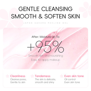 Gel exfoliante natural <span class=keywords><strong>de</strong></span> <span class=keywords><strong>limpieza</strong></span> <span class=keywords><strong>profunda</strong></span> corporal y <span class=keywords><strong>facial</strong></span> orgánico, exfoliante y blanqueador, superventas - Product Image 6