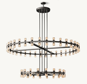 Lampu Hias Desainer Hotel Villa, Lampu Bundar, Lampu Kristal Seni Mewah Duplex - Product Image 2