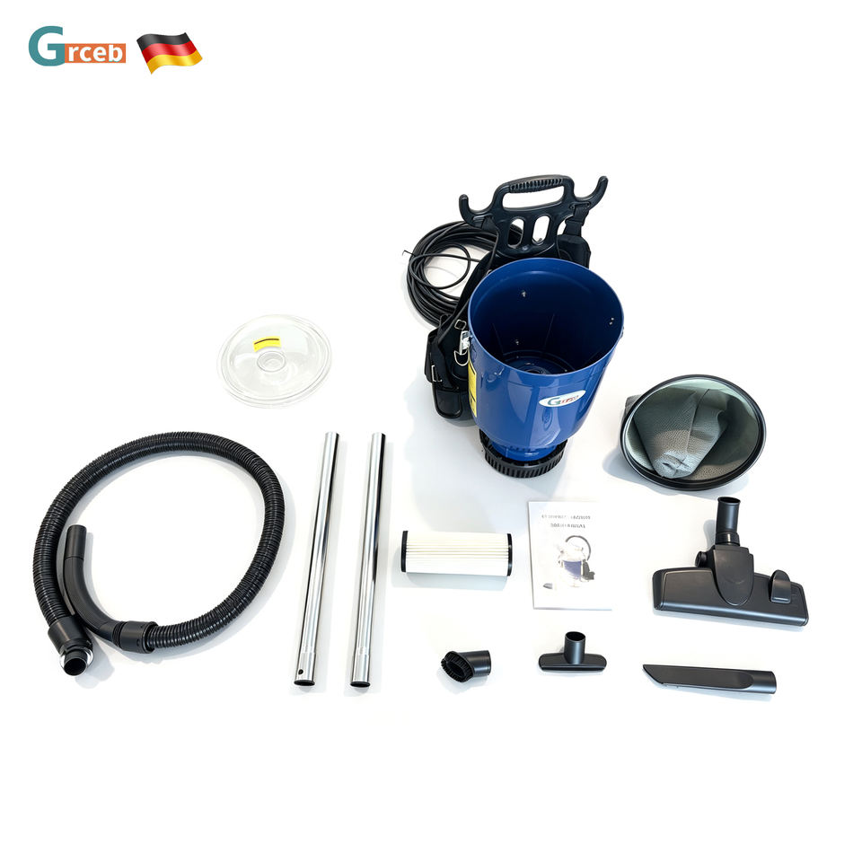 GRH6081 Commercial 1000W Backpack Vacuum Cleaner Ultra Fine Air Filter ...