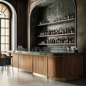 Quán Cà Phê quầy <span class=keywords><strong>bar</strong></span> đá cẩm thạch thiêu kết kim loại sang trọng quầy <span class=keywords><strong>bar</strong></span> nhà hàng sang trọng hualin quầy <span class=keywords><strong>bar</strong></span> khách sạn quầy <span class=keywords><strong>bar</strong></span> Quầy - Product Image 4