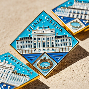 Nhà Sản Xuất Tùy Chỉnh Kim Loại Men Ve Áo <span class=keywords><strong>Pin</strong></span> Thiết Kế Long Lanh Phim Hoạt Hình Tùy Chỉnh <span class=keywords><strong>Pin</strong></span> Cứng Men Với Thẻ Ủng Hộ Mũ Bóng Chày <span class=keywords><strong>Pin</strong></span> - Product Image 3