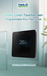 Thermostat FCU programmable intelligent HLA9061DAL avec écran tactile TFT couleur, RS485 Modbus, capteur à distance Wifi HL9061FCV2L-MD FCU Ther - Product Image 6