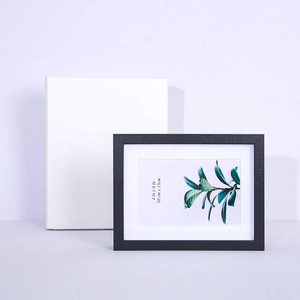 Tùy chỉnh trang trí nội thất màu đen Thủ công mỹ nghệ fishpond tác phẩm nghệ thuật 3D bóng hộp đóng khung tường nghệ thuật sơn - Product Image 6