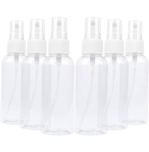 Empty Continuous Spray Fine Mist PET 5ml 10ml 15ml 20ml 30ml 50ml 60ml 80ml 100ml <b>200ml</b> Transparent Plastic Screen Printing - Product Image 1