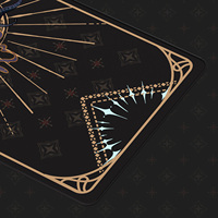 Tapis de souris de jeu en tissu imperméable AKKO Lord of Mysteries - Grande taille pour utilisation sur bureau d'ordinateur