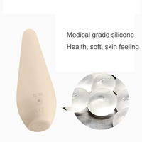 Mini-Körpermassagegerät 5 Frequenzen Starke Vibration Medizinisches Silikon 100% Wasserdicht
