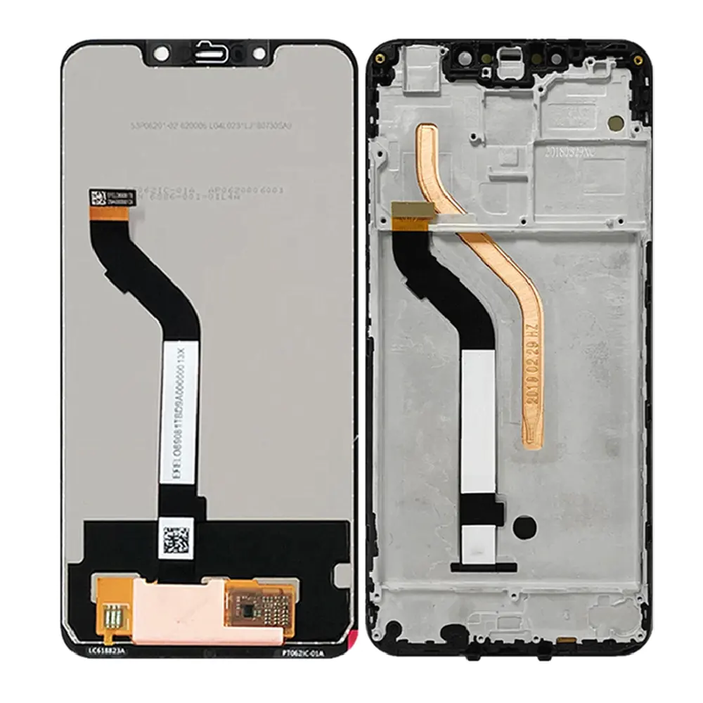 For Xiaomi Pocophone F1 LCD Display Touch Screen Digitizer Assembly With Frame For Xiaomi Poco F1 Display Screen Replace Part