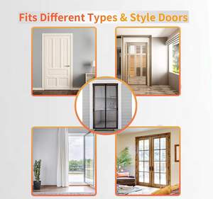 Mosquiteras de Tela Oxford de Poliéster Anti-Insectos, Venta al por Mayor de Fábrica, <span class=keywords><strong>Cortinas</strong></span> Magnéticas con Varillas, Lavables e Impermeables, para Dormitorio y Cocina - Product Image 2